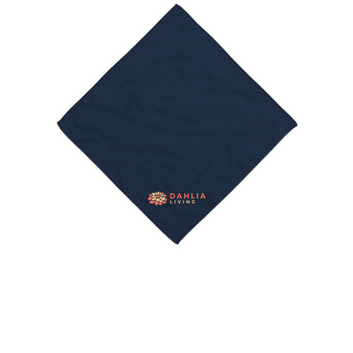 DAHLIA Living - Classic Bandana, a Navy Cotton Bandana
