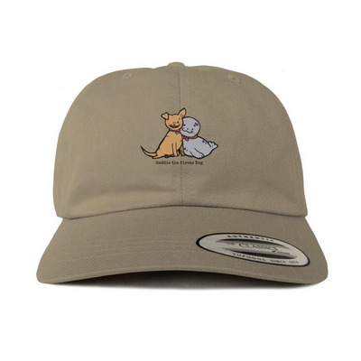 Haddie on Hats!, a Khaki Printed Classic Baseball Cap