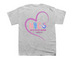 NICU Awareness, a Sport Grey Youth Unisex Tee (back-view)