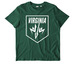 VRDN Shield (White), a Bottle Green Stanley/Stella Unisex Crafter Tee