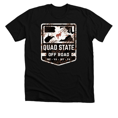 QSB OFFROAD, a Solid Black Blend Premium Unisex Tee