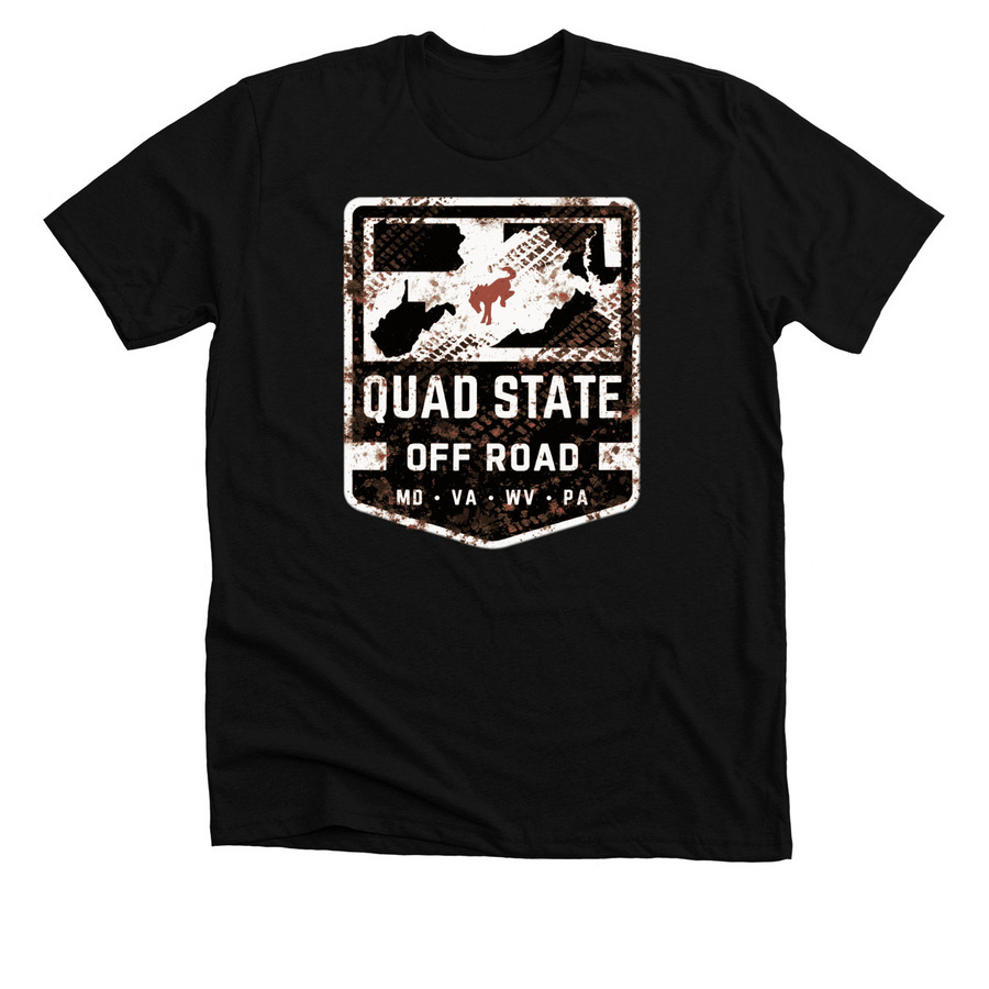 QSB OFFROAD, a Solid Black Blend Premium Unisex Tee