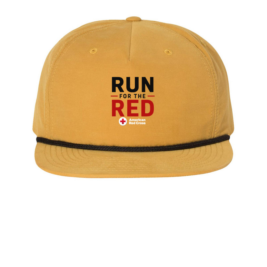 Run for the Red, a Biscuit/ Black Printed Umpqua Snapback Cap