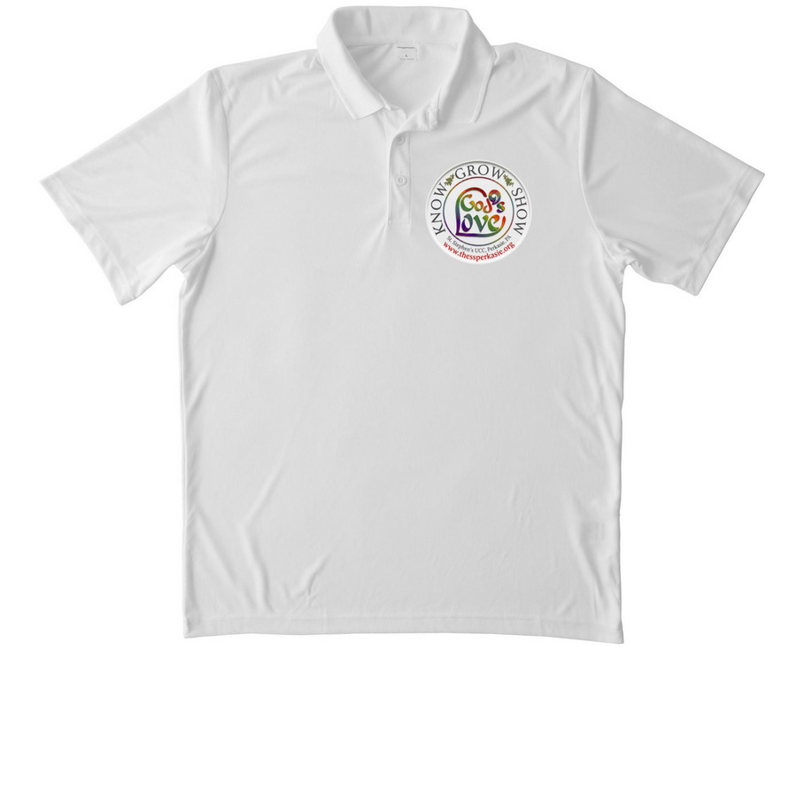 St. Stephen's UCC Polo Shirt, a White Unisex Performance Polo