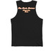 Read Banned Books, a Black Premium Cotton Tank (back-view)
