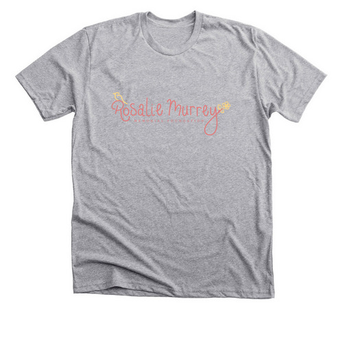 Rosalie Murrey Memorial Foundation, a Athletic Heather Premium Unisex Tee