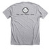 All Hail the Queen, a Athletic Heather Premium Unisex Tee (back-view)