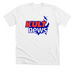 KULT News shirt, a Solid White Blend Premium Unisex Tee