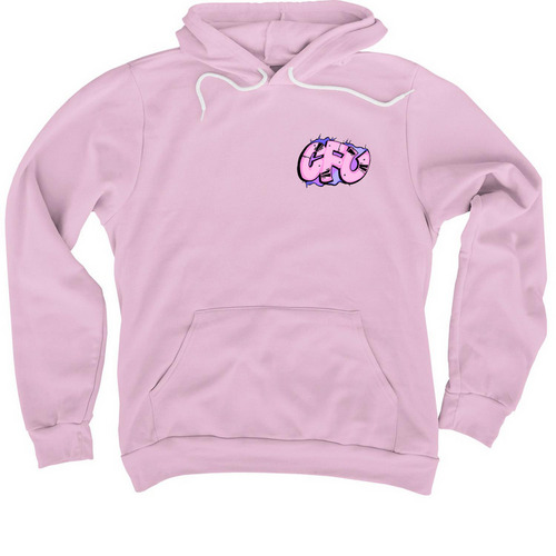 Pink CFU Graffiti&nbsp;, a Lilac Premium Pullover Hoodie