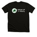 Speak Up for History, a Black Heather Premium Unisex Tee