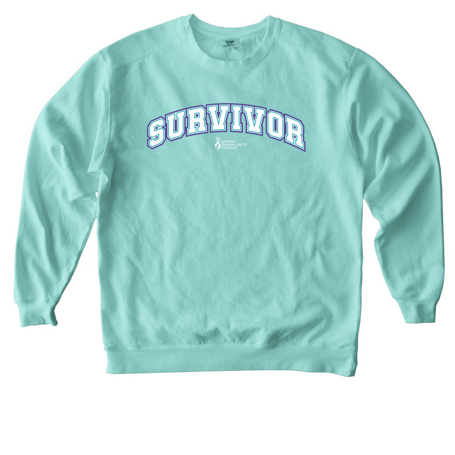Wear It Proud, a Chalky Mint Comfort Colors Crewneck Sweatshirt