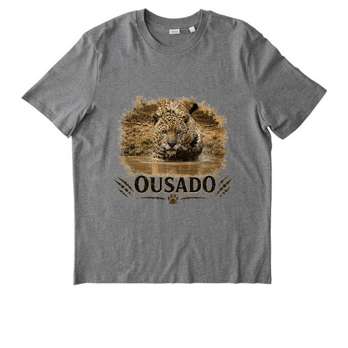 Ousado T-Shirt, a Mid Heather Grey Stanley/Stella Unisex Creator 2.0 Tee
