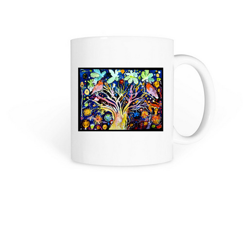 Desire by Dan White, a White Coffee Mug