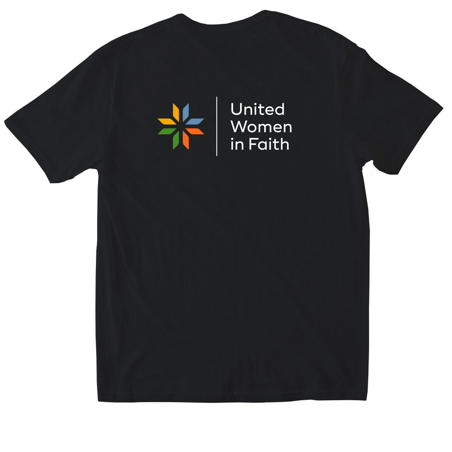 UNSTOPPABLE: KNOW WHAT THE WORLD NEEDS?, a Black Softstyle Cotton Tee (back-view)