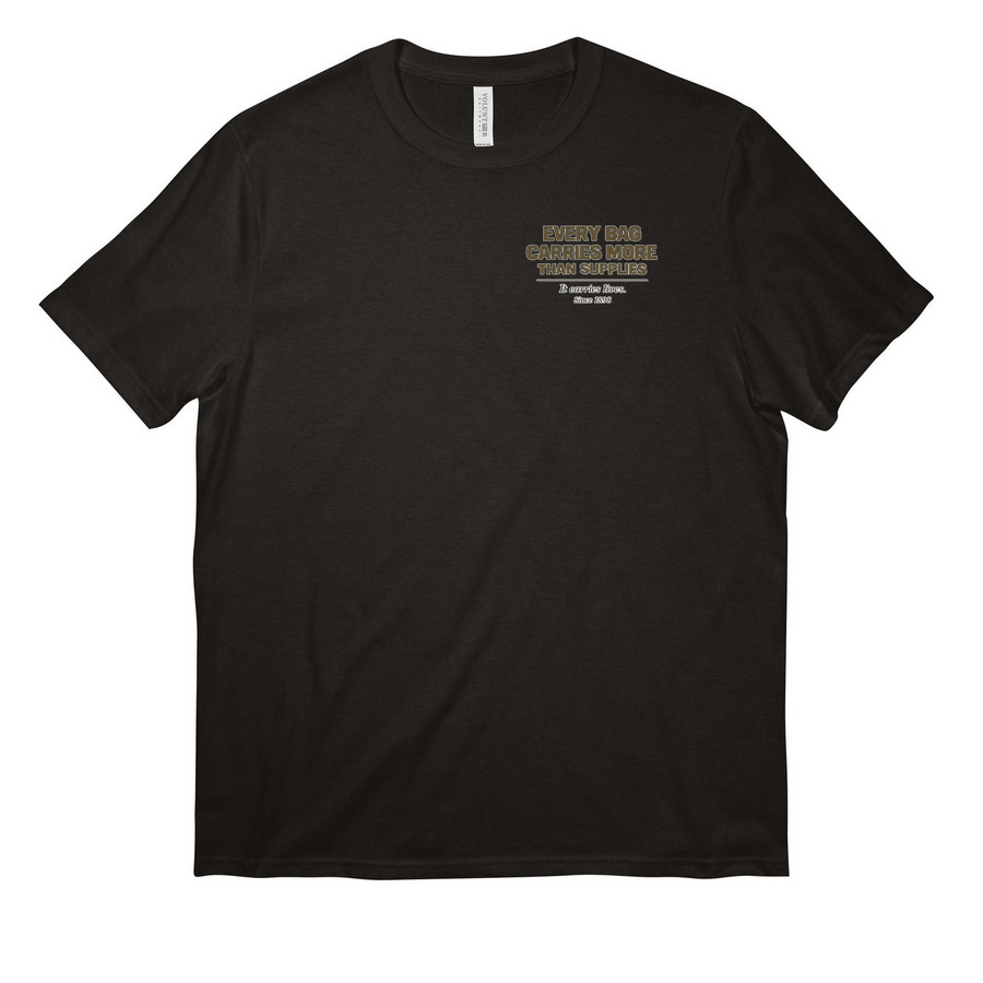 Uniform under shirts weight of Legacy&nbsp;, a Deep Black All-American Unisex Tee