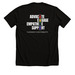 ANZO Pride, a Solid Black Blend Premium Unisex Tee (back-view)
