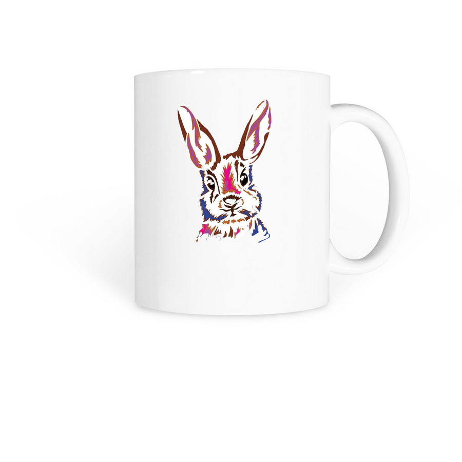 AMC Bunny Mug!&nbsp;, a White Coffee Mug
