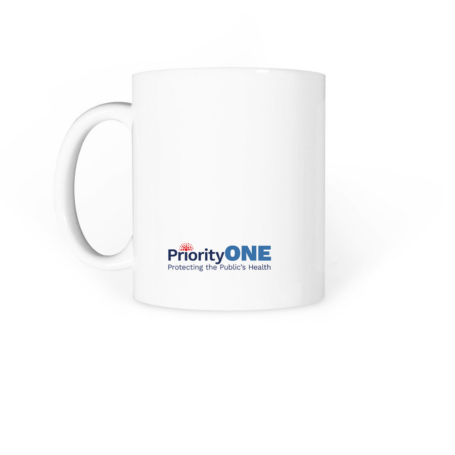 News Source Mug, a White Coffee Mug (back-view)