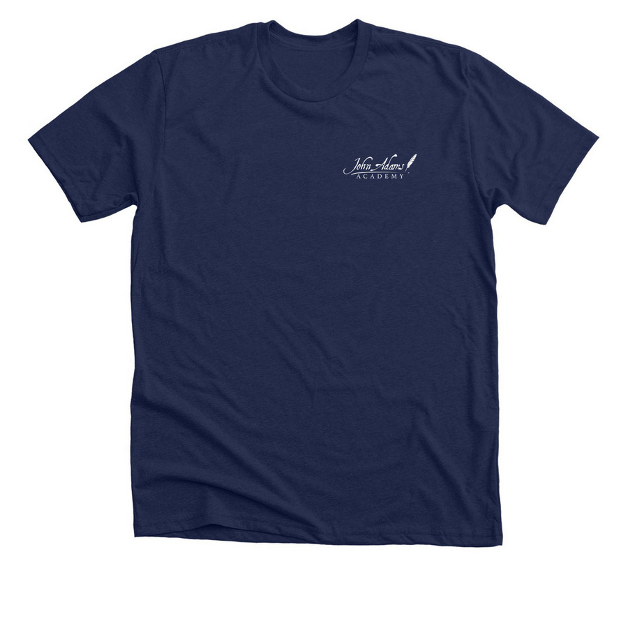 JAA Spirit of 1776 Eagle, a Solid Navy Blend Premium Unisex Tee