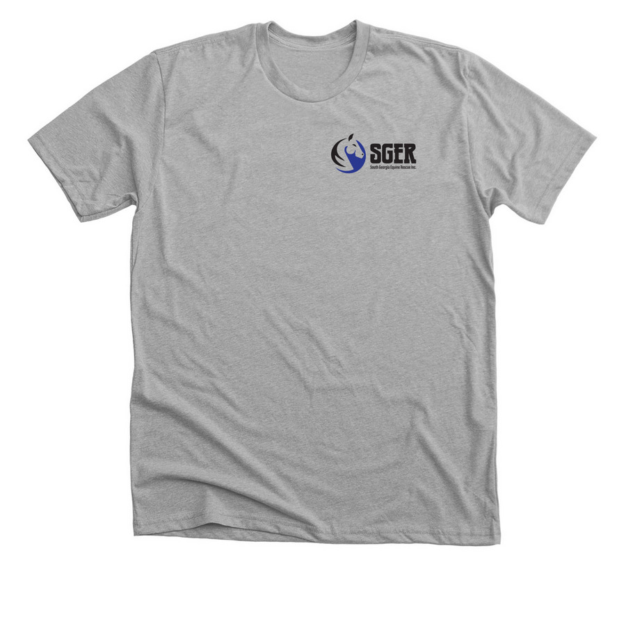 All Breed Rescue&nbsp;, a Athletic Heather Premium Unisex Tee