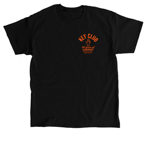 Key Club 100 Years Swag, a Black Classic Unisex Tee