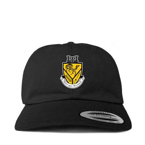 Logo Baseball Cap, a Black Printed Classic Baseball Cap