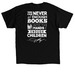 State Logo with Dolly Quote, a Black Classic Unisex Tee (back-view)