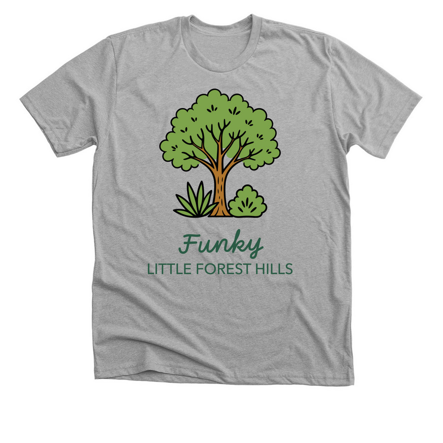 Funky 2026 Logo, a Athletic Heather Premium Unisex Tee
