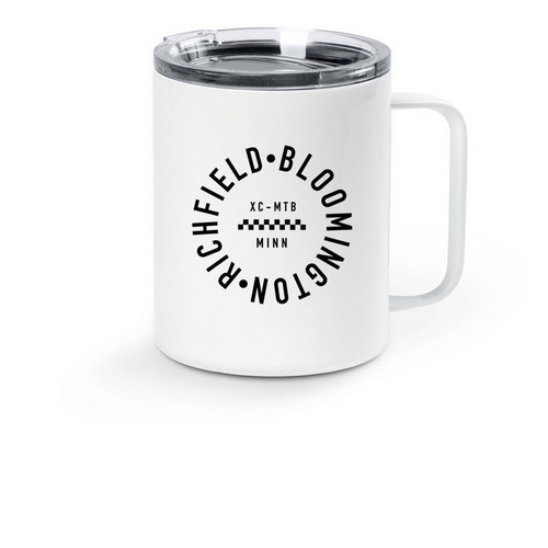 travel mug, a White Stainless Steel Travel Mug