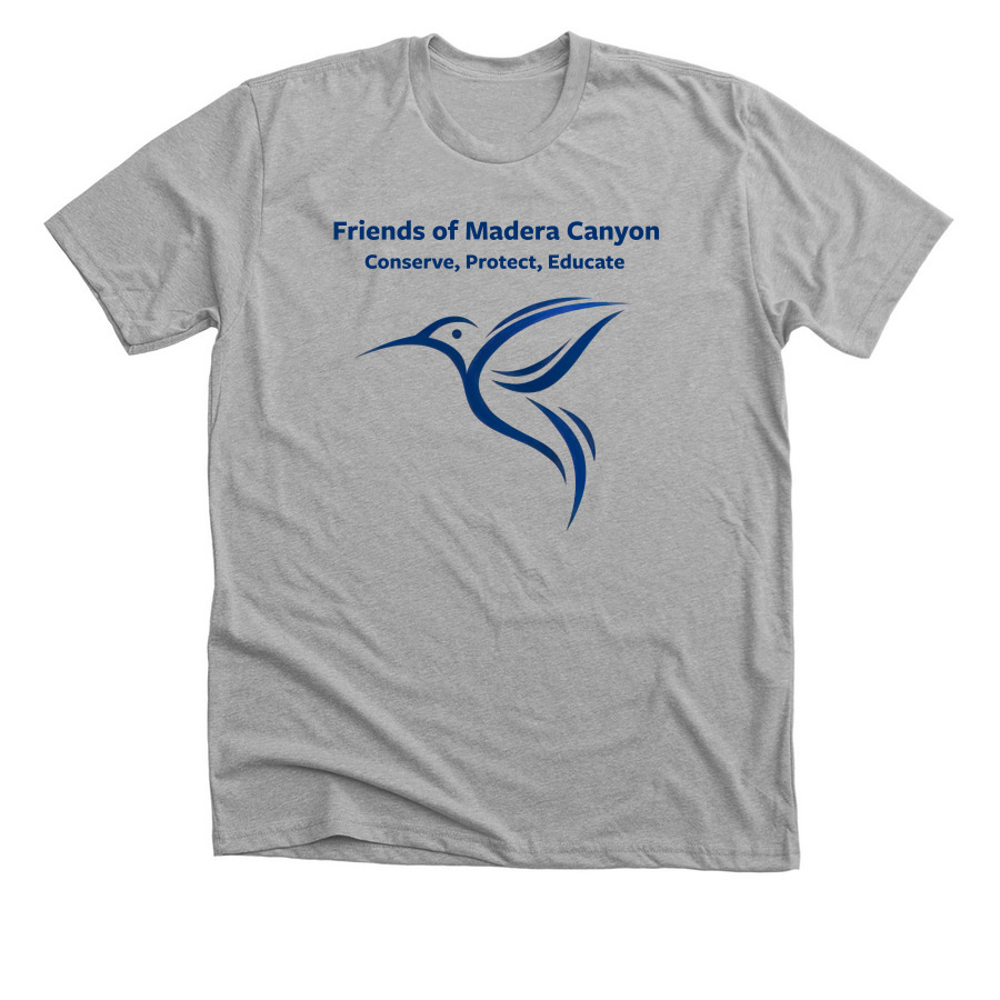 Friends of Madera Canyon, a Athletic Heather Premium Unisex Tee