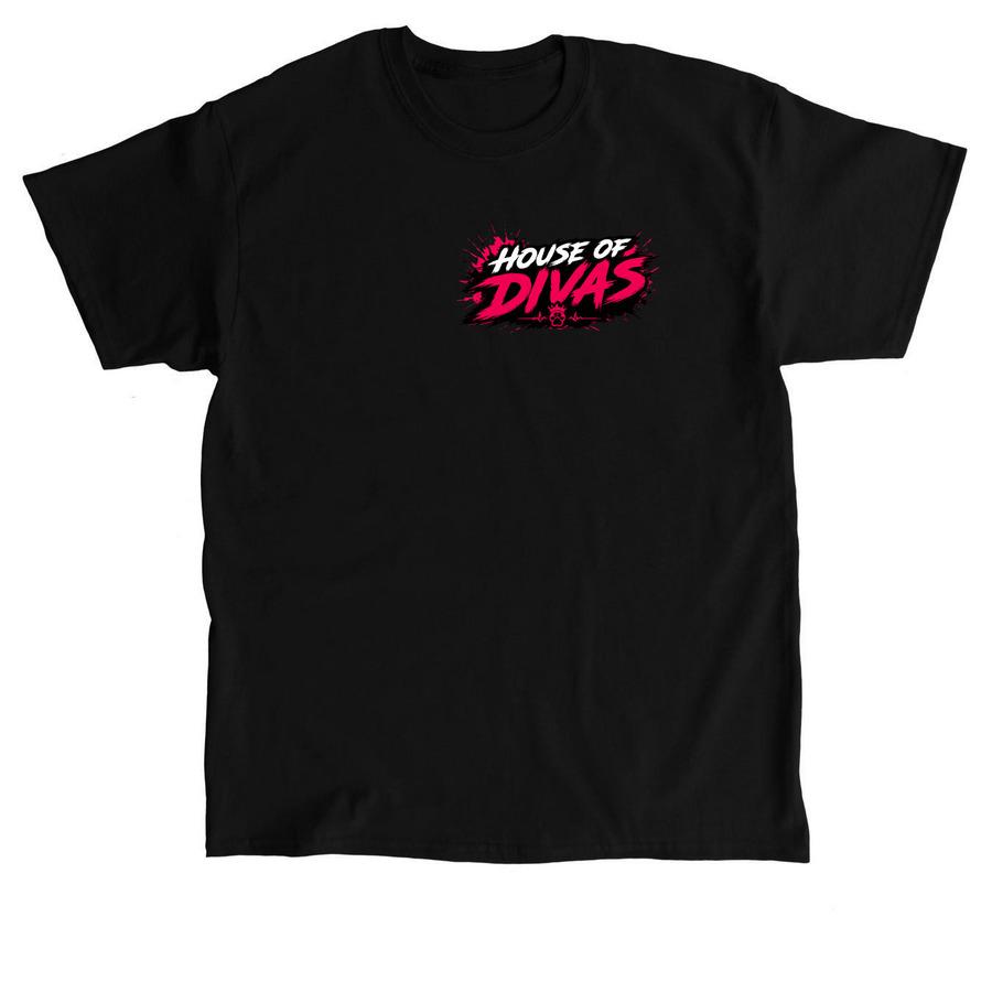 House Of Divas&nbsp;, a Black Classic Unisex Tee