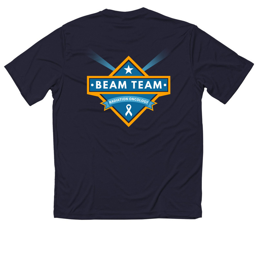 Jimmy Fund Walk 2026, a True Navy Classic Performance Tee (back-view)