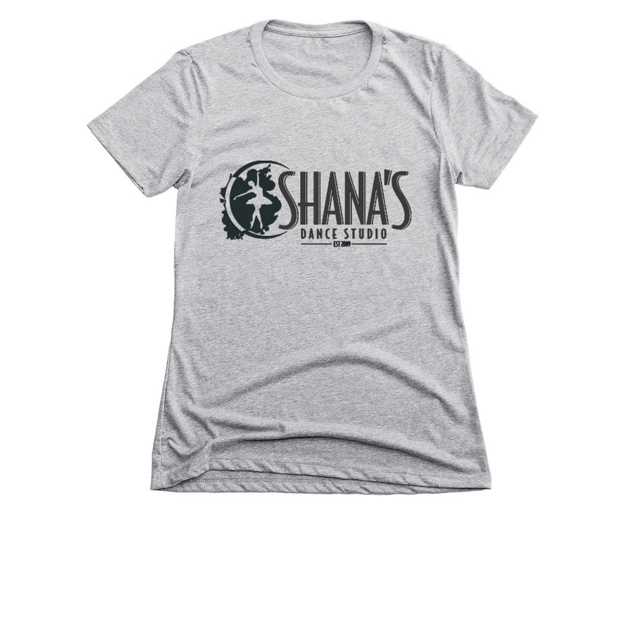 Shana's Dance Studio, a Dark Heather Grey Women's Slim Fit Tee
