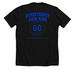 GAT GROUP OG SHIRT, a Solid Black Blend Premium Unisex Tee (back-view)