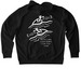 Norris shirts 2026, a Black Stanley/Stella Unisex Cruiser 2.0 Pullover Hoodie (back-view)