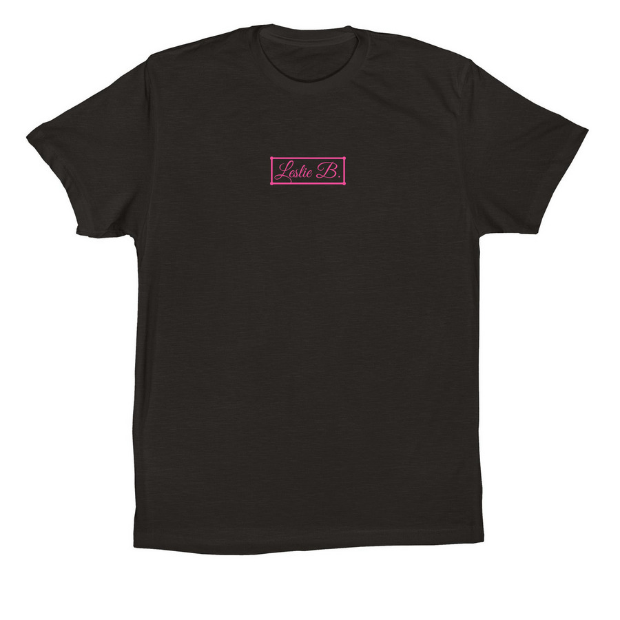 Simple L.B., a Black Premium Cotton Tee