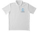 St. Mary's Logo Polo/Activewear, a White Unisex Performance Polo