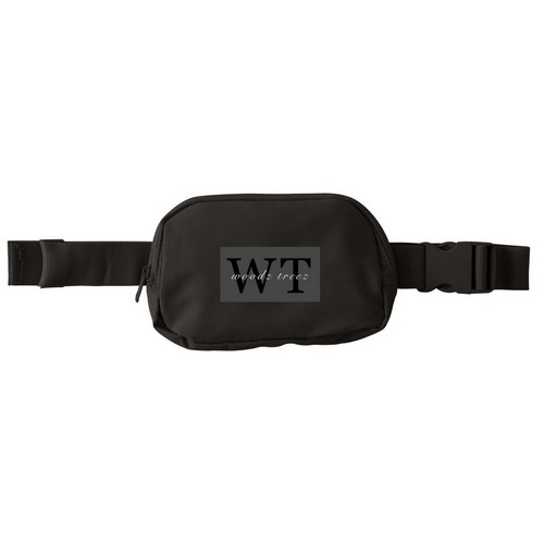 WT Hip Pack, a Deep Black Matte Hip Pack