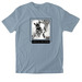 Mdigue, a Stone Blue Softstyle Cotton Tee