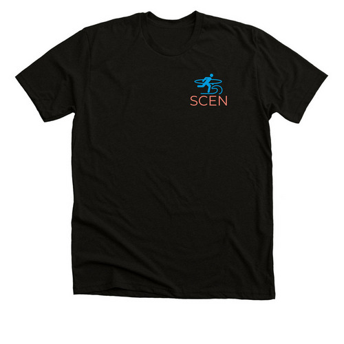 Work Wear, a Solid Black Blend Premium Unisex Tee