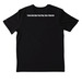 Winston Warriors Athletics, a Black Nike Dri-FIT Jersey Blend Performance Tee (back-view)