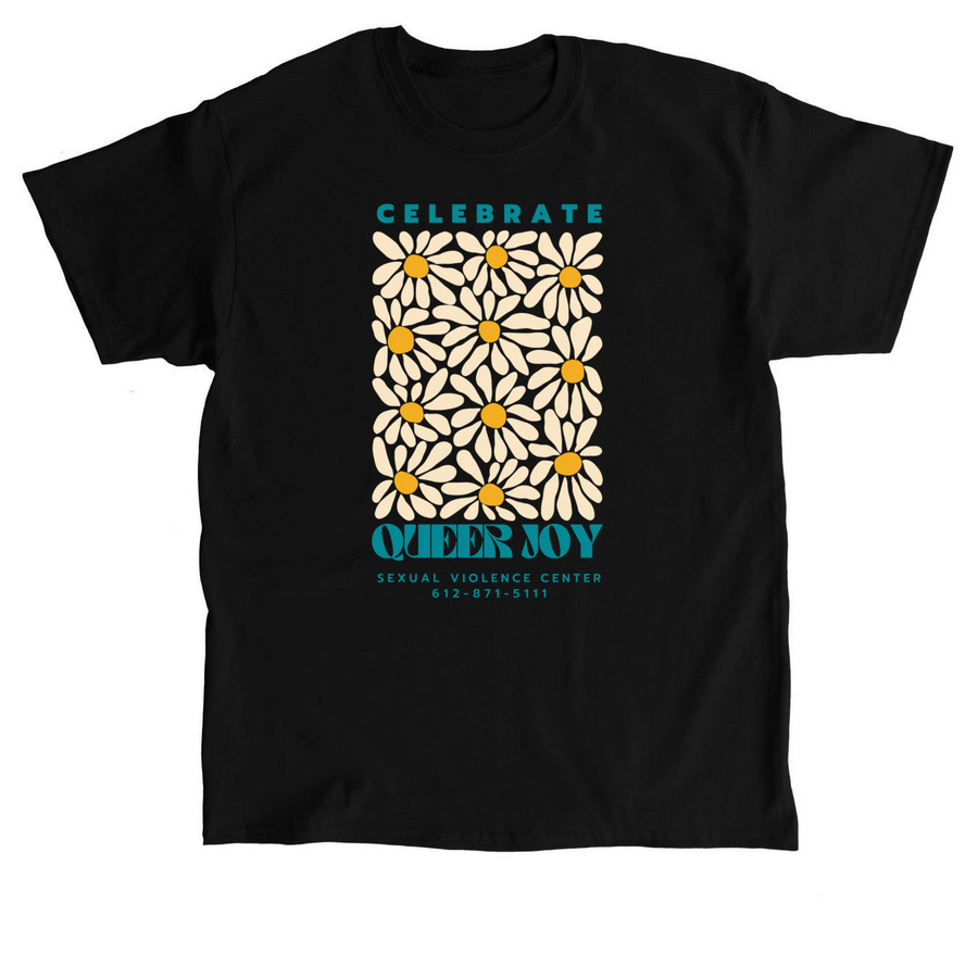 Celebrate Queer Joy, a Black Classic Unisex Tee