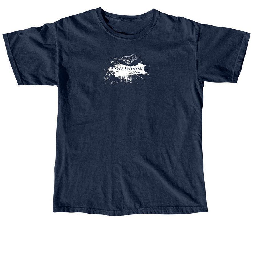 Splash Full Potential Tee&nbsp;, a True Navy Comfort Colors Unisex Tee