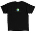 Support Well-Being for Immigrants & Refugees, a Black Classic Unisex Tee (back-view)