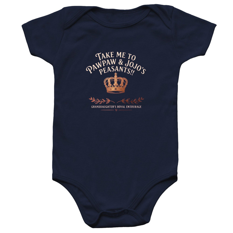 Izzy Onesie, a Navy Infant Onesie