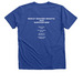 SRN Henley Master Regatta Event V-Neck Tee, a Heather True Royal Premium V-Neck Tee (back-view)