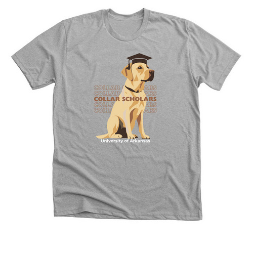 2024 Collar Scholars Shirt, a Athletic Heather Premium Unisex Tee
