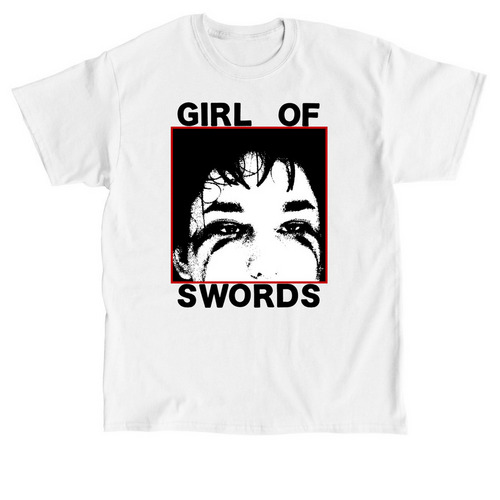 girl of swords, a White Classic Unisex Tee