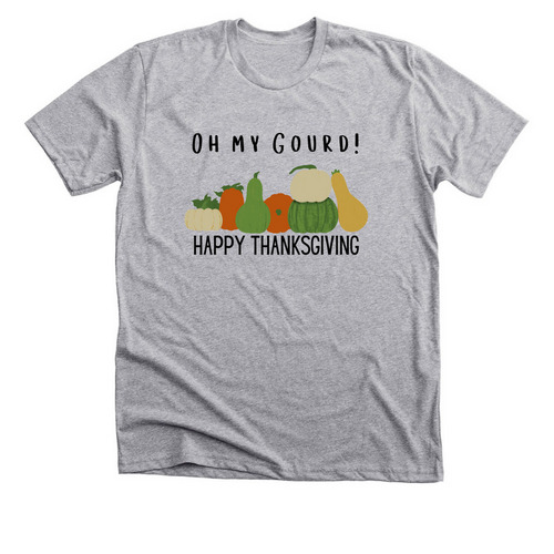Oh my GOURD!, a Athletic Heather Premium Unisex Tee