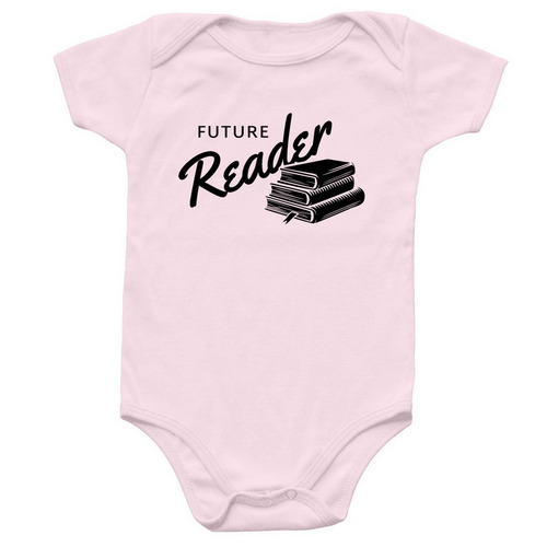 Future Reader, a Ballerina Infant Onesie